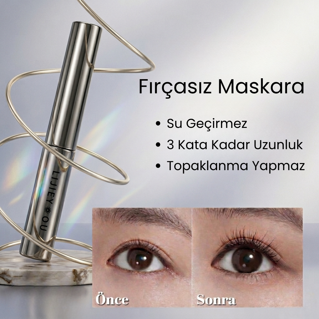 LijieYou I Fırçasız Metal Maskara